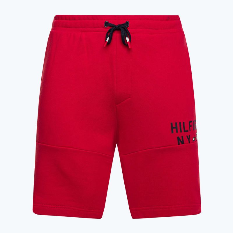 Pánska mikina Tommy Hilfiger Graphic Sweatshort červená 5
