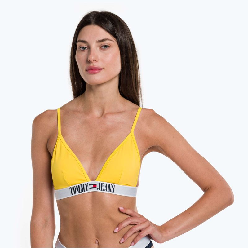 Tommy Hilfiger Triangle Rp žltý vrchný diel plaviek 4