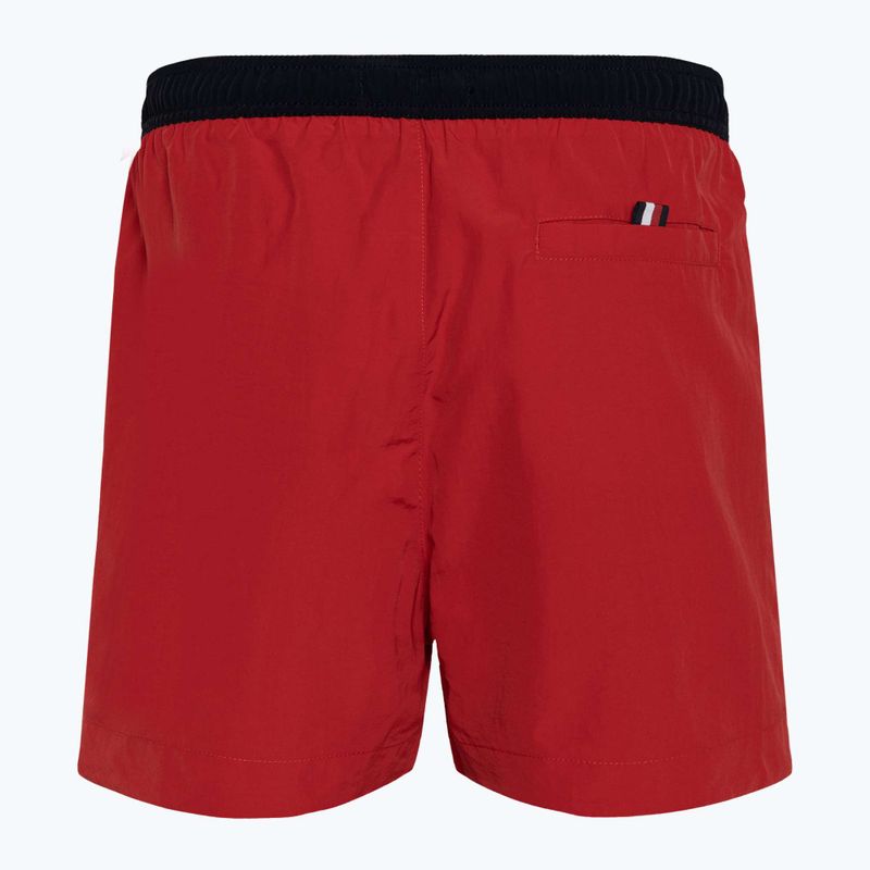 Pánske plavecké šortky Tommy Hilfiger Medium Drawstring primary red 2