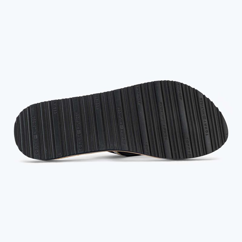 Dámske žabky Tommy Hilfiger Cork Beach Sandal space blue 5