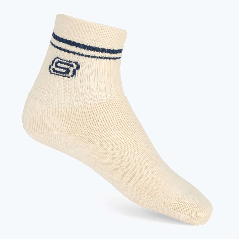 Detské ponožky SKECHERS Full Terry Low Crew 3 páry white/blue 2