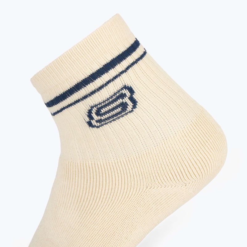 Detské ponožky SKECHERS Full Terry Low Crew 3 páry white/blue 6