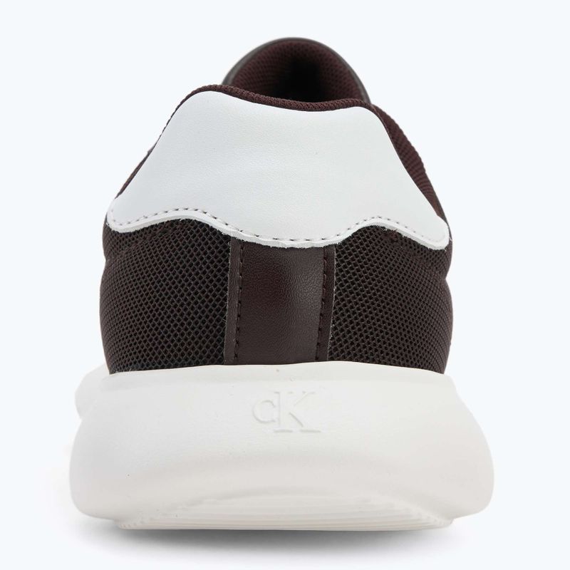 Dámske topánky Calvin Klein YW0YW01750 3 Eva Runner Mesh MG brown out/green haze 6