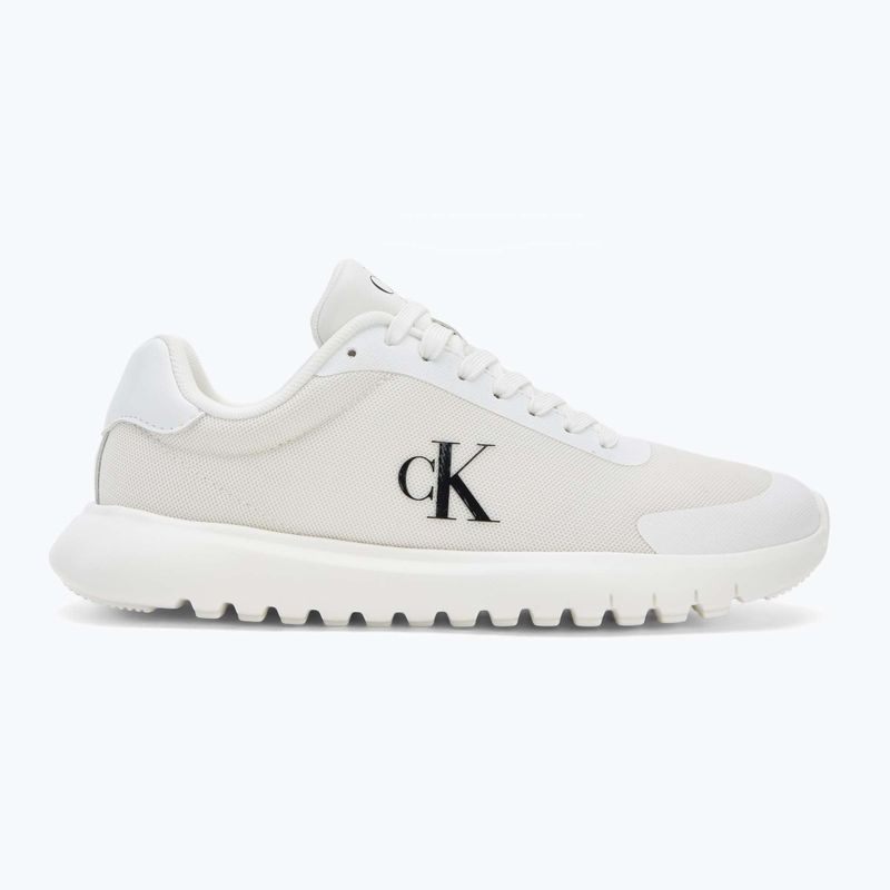 Dámske topánky Calvin Klein YW0YW01750 3 Eva Runner Mesh MG bright white/black 2