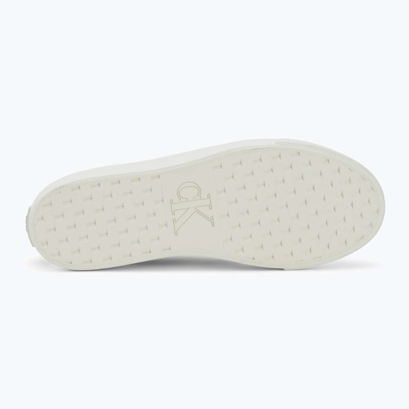 Dámske topánky Calvin Klein HW0HW02970 Vulc Flatf Laceup Ripst deep lichen green/pink yarrow 4