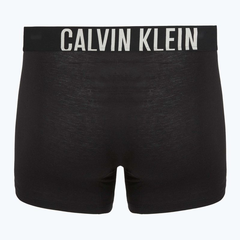 Boxerky Calvin Klein 000NB3609A Boxer Brief 3 pairs black w/oatmeal logo/black w/age 5
