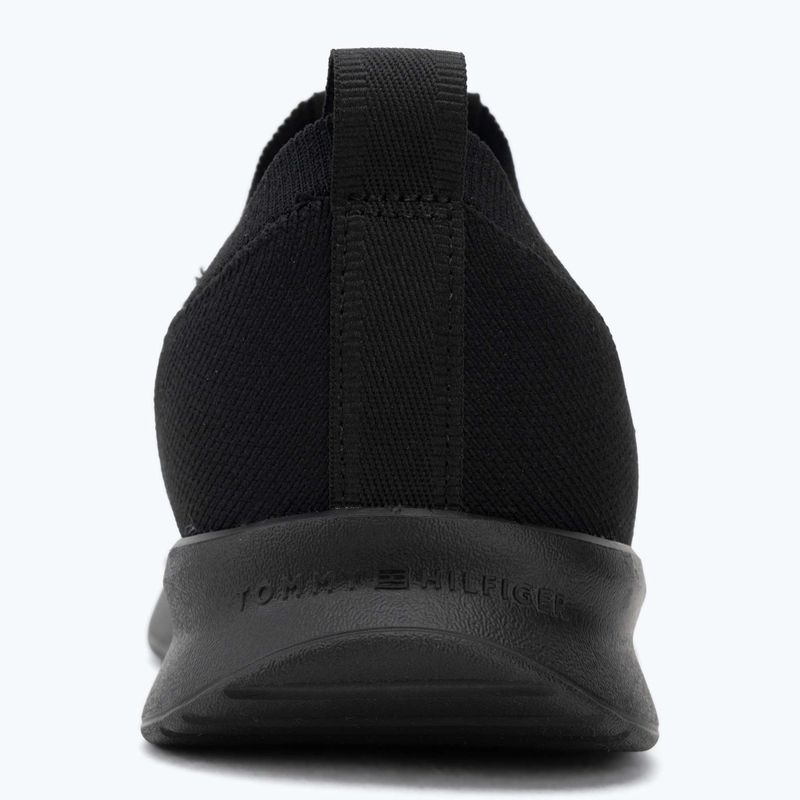 Pánske topánky Tommy Hilfiger Lightweight Knitted Runner black 6