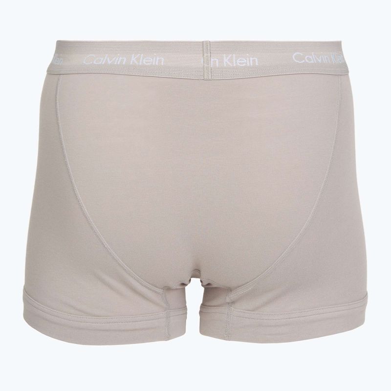 Pánske boxerky Calvin Klein 0000U2662G Trunk 3 páry classic blue/porpoise/black 5