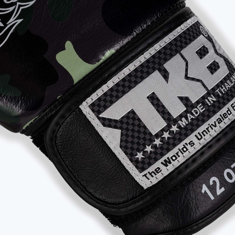 Top King Muay Thai Empower zelené boxerské rukavice TKBGEM-03A-GN 5