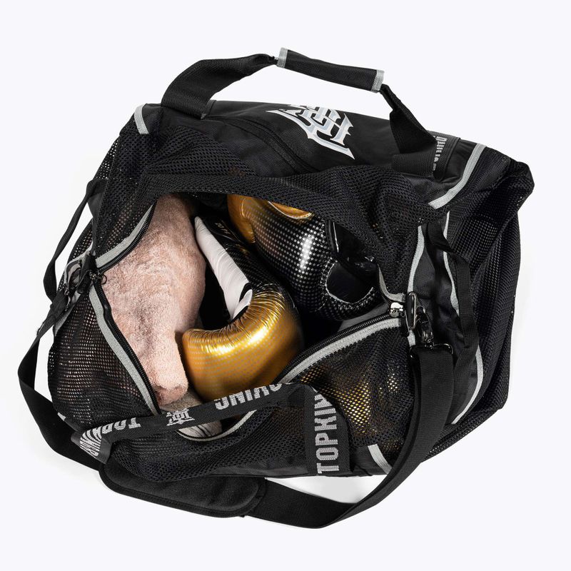 Tréningová taška Top King Gym black/grey 4