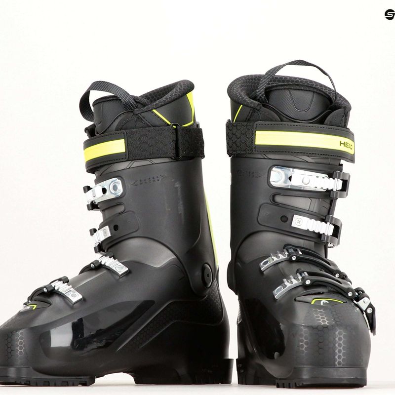 Lyžiarske topánky HEAD Edge Lyt 80 HV black/yellow 9