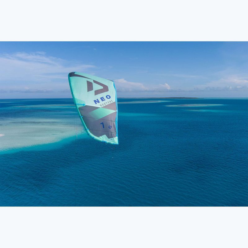 Šarkan kitesurfing DUOTONE Neo 2024 mint/dark grey 9