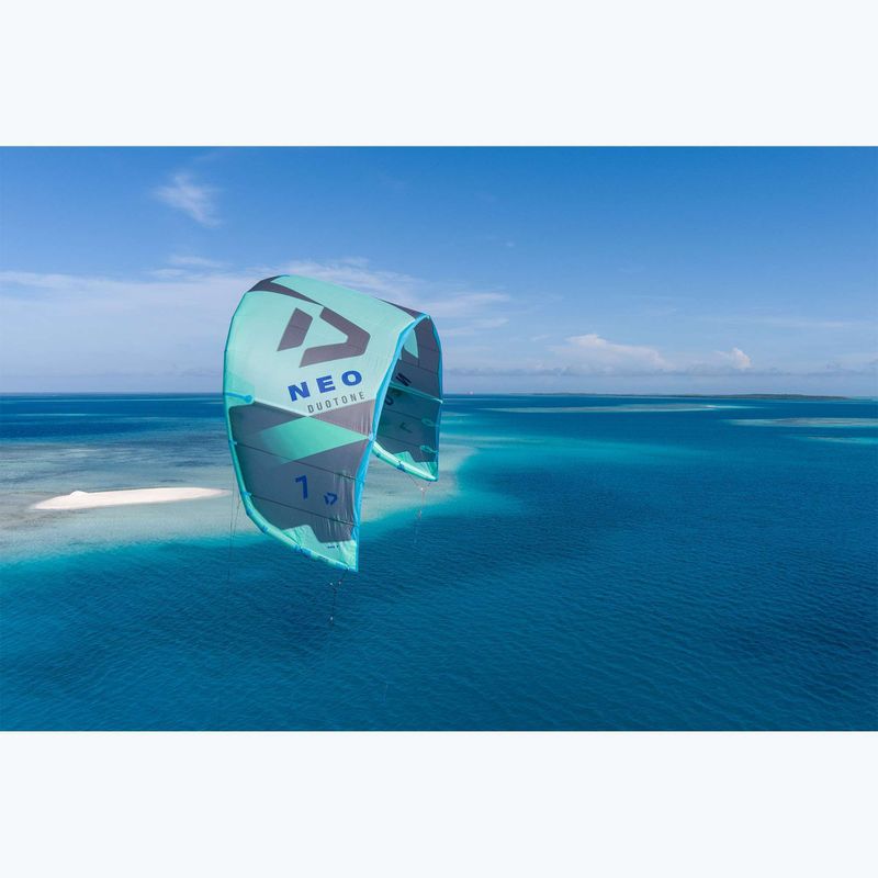 Šarkan kitesurfing DUOTONE Neo 2024 mint/dark grey 10