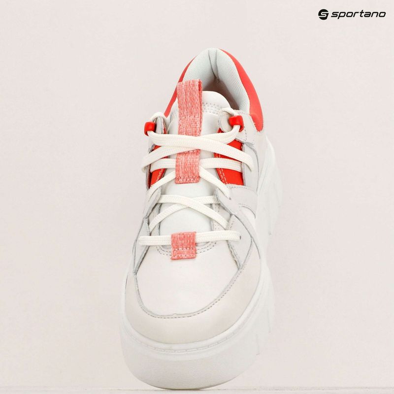 Timberland Laurel Court dámske topánky white full grain/orange 9