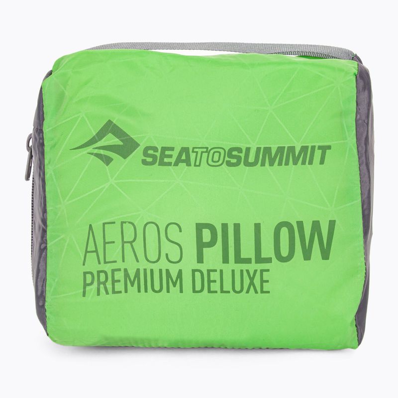 Sea to Summit Aeros Premium Deluxe cestovný vankúš zelený APILPREMDLXLI 4