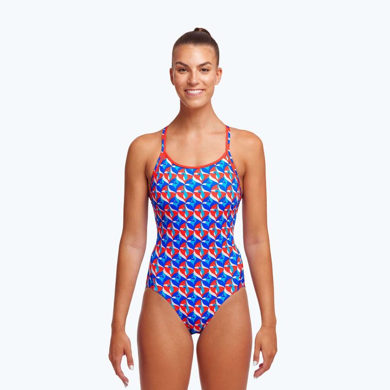 Dámske jednodielne plavky Funkita Diamond Back One Piece out foxed 2
