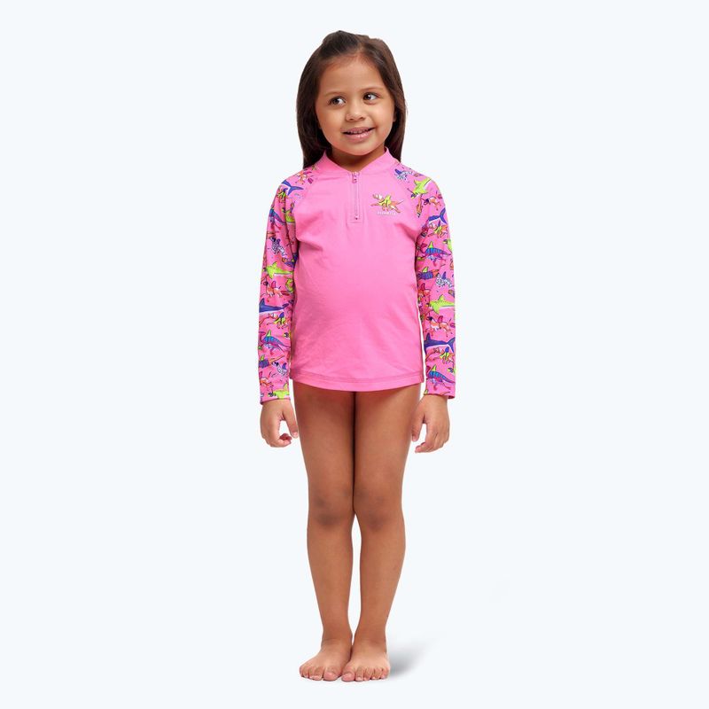 Dlhý rukáv + detské plavecké nohavičky Funkita Zippy Rashie & Brief learner lane 7