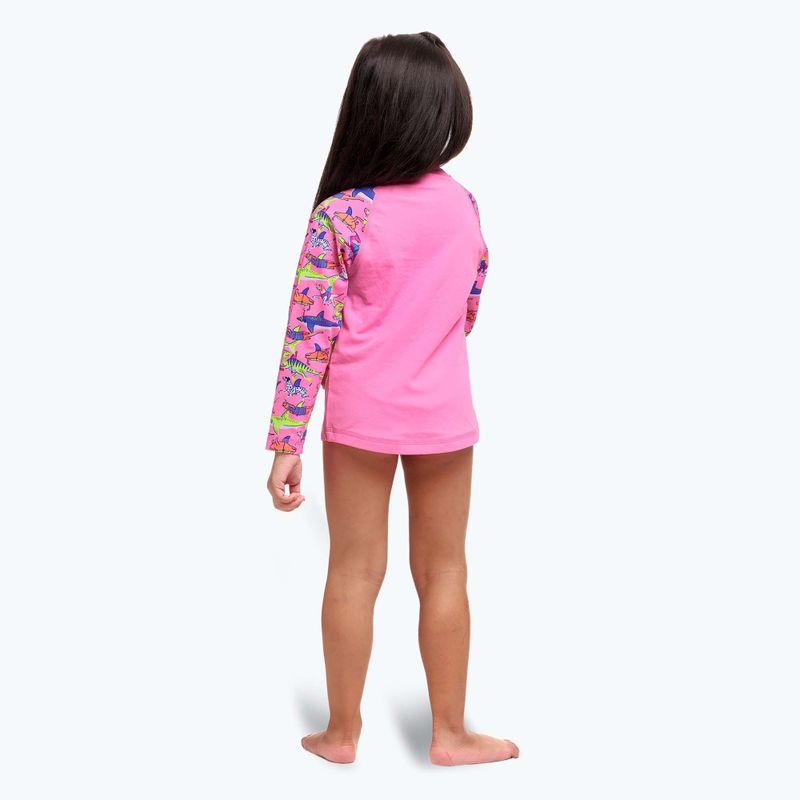 Dlhý rukáv + detské plavecké nohavičky Funkita Zippy Rashie & Brief learner lane 8