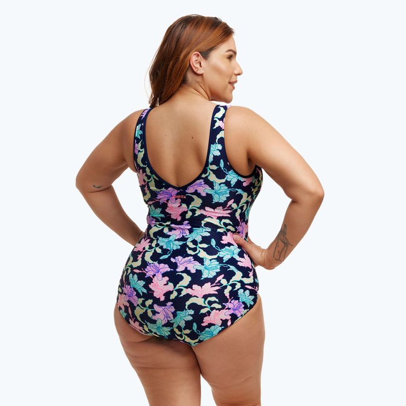 Dámske jednodielne plavky Funkita Zip Front One Piece fast flow 5