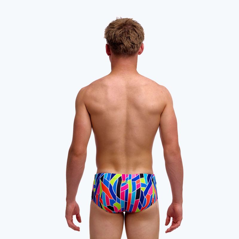 Detské plavecké boxerky Funky Trunks Sidewinder Trunks fault lines 4