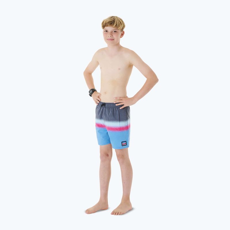 Rip Curl Surf Revival Volley 9 detské šortky modro-šedé 27BBO 2