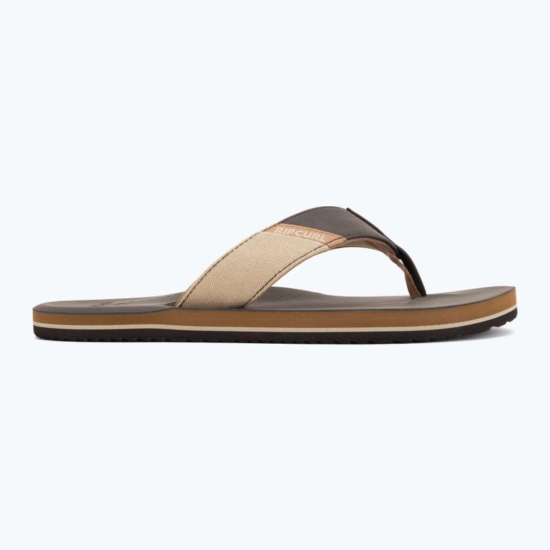 Pánske žabky Rip Curl Oxford Bloom brown 2