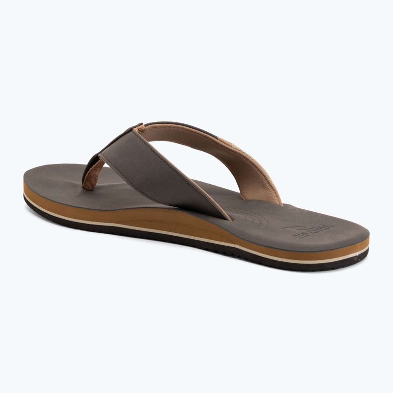 Pánske žabky Rip Curl Oxford Bloom brown 3