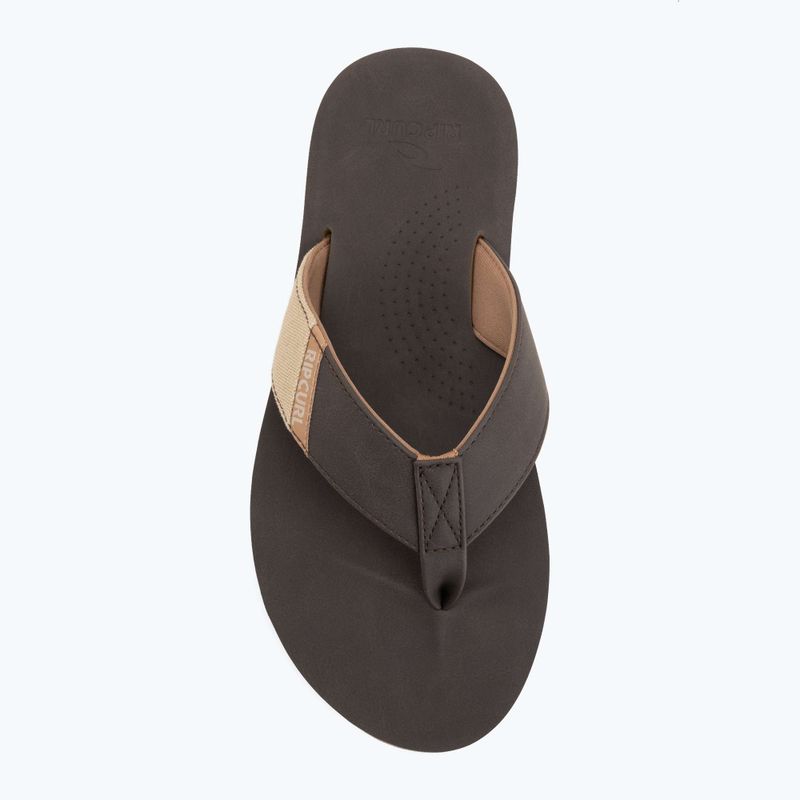 Pánske žabky Rip Curl Oxford Bloom brown 5