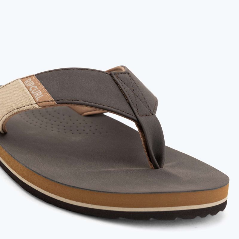Pánske žabky Rip Curl Oxford Bloom brown 7