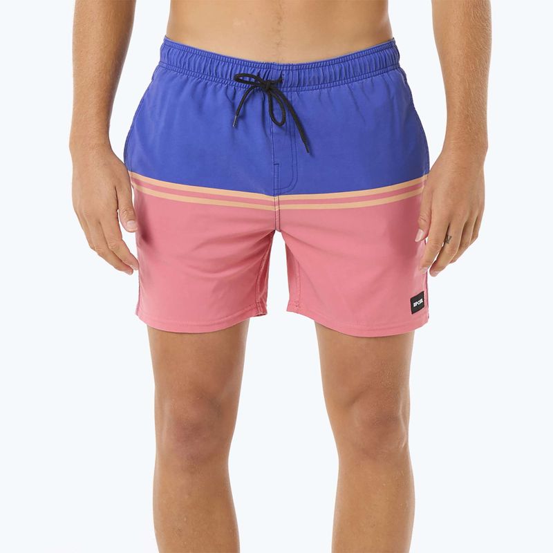 Pánske plavecké šortky Rip Curl Combine Volley wild berry 8