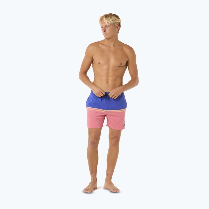 Pánske plavecké šortky Rip Curl Combine Volley wild berry 9
