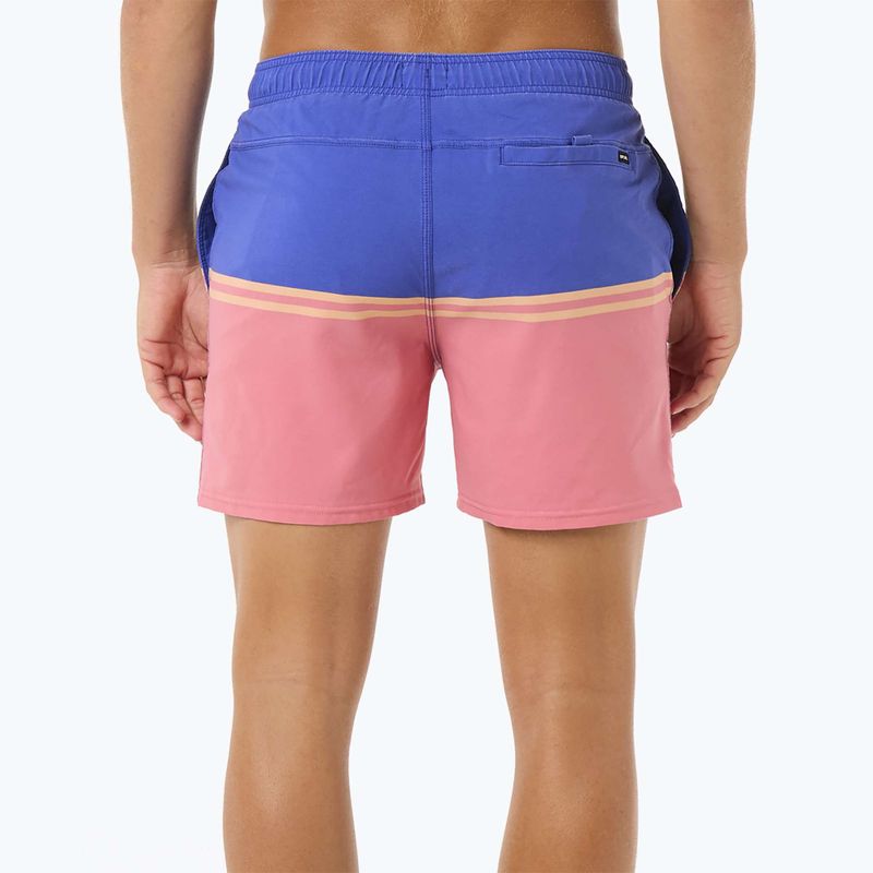 Pánske plavecké šortky Rip Curl Combine Volley wild berry 10