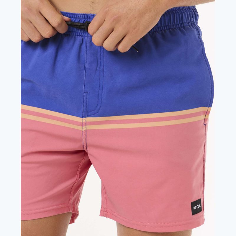 Pánske plavecké šortky Rip Curl Combine Volley wild berry 12
