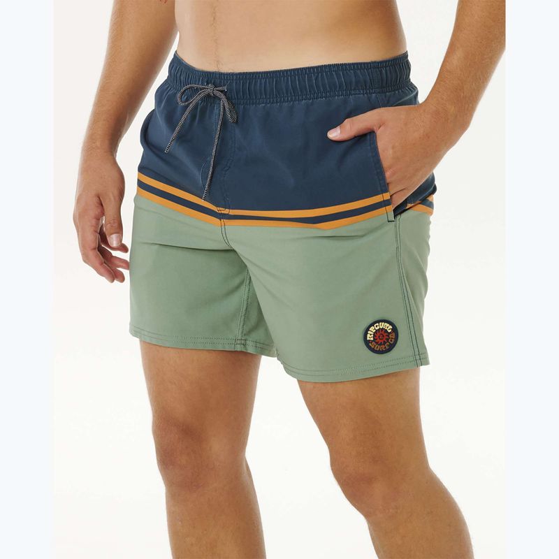 Pánske plavkové šortky Rip Curl Combine Volley moss 4