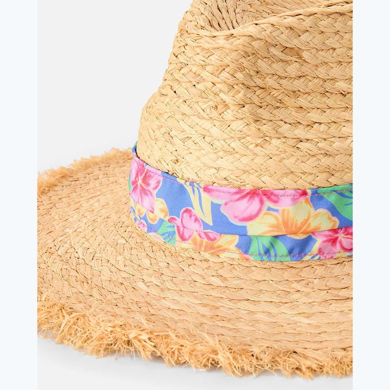 Dámsky klobúk Rip Curl Mixed Straw Upf Panama natural 5