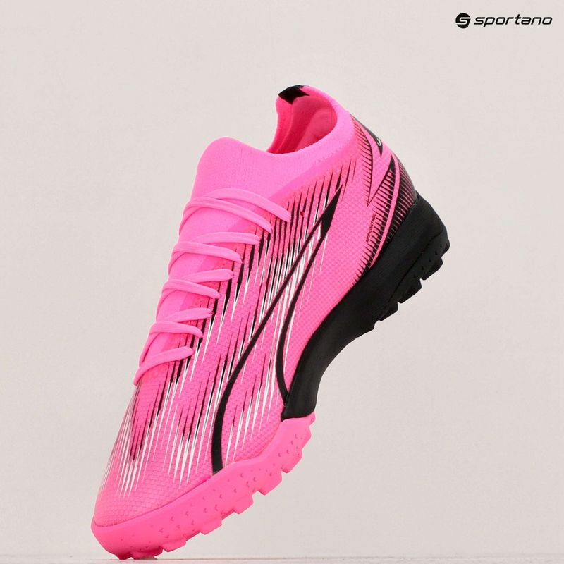 Kopačky PUMA Ultra Match TT poison pink/puma white/puma black 9