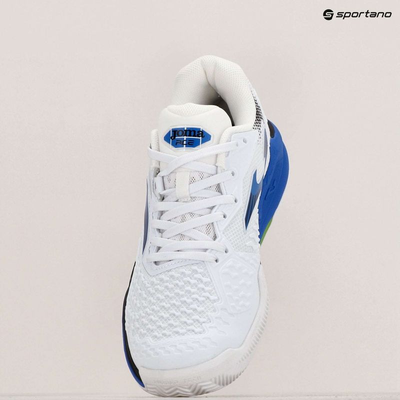 Joma Ace Padel pánske topánky na padel white/blue 9