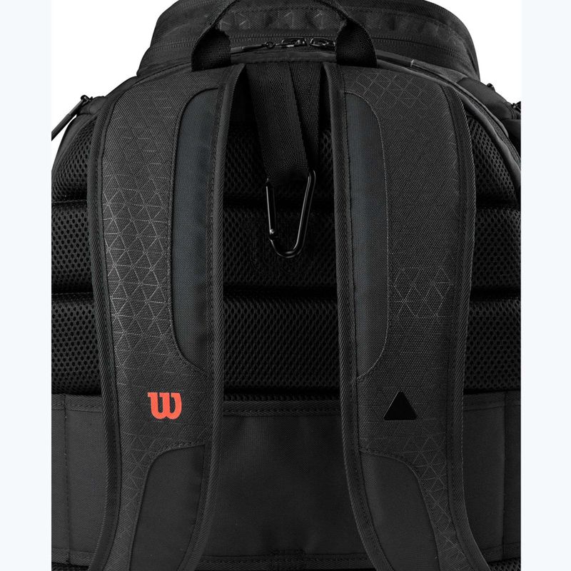Tenisový batoh Wilson Clash V3 Super Tour black/ infrared 5