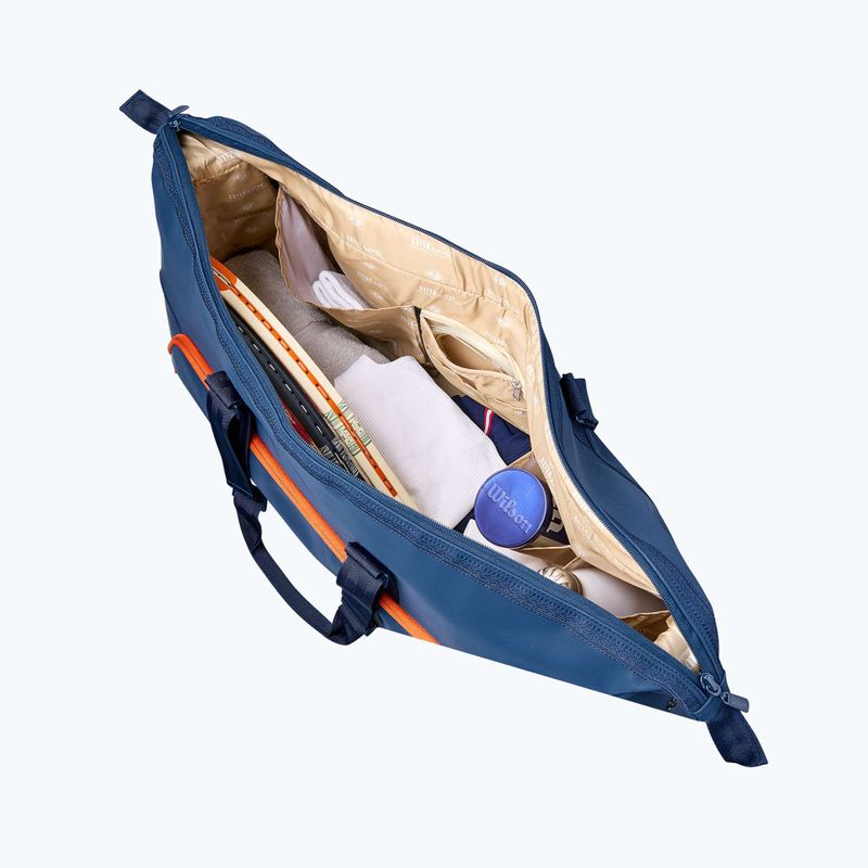 Tenisová taška Wilson Roland Garros Session De Soiree Large Duffel 2026 navy/clay 6