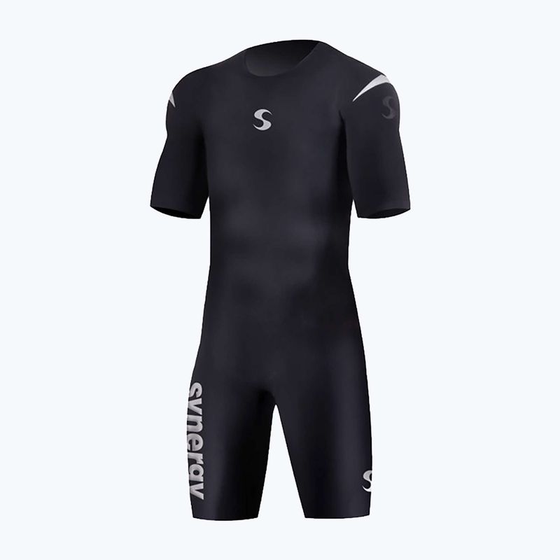 Pánsky triatlonový oblek Synergy Synskin 3 SS black