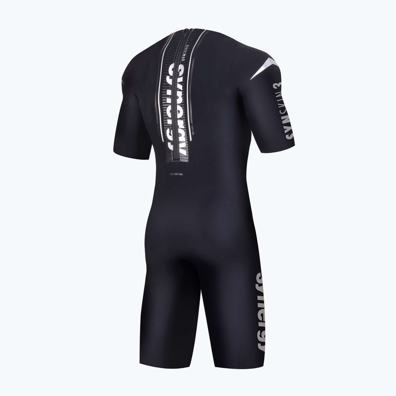 Pánsky triatlonový oblek Synergy Synskin 3 SS black 2