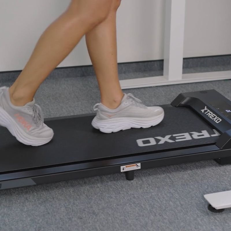 XTREXO Walking Pad W100 elektrický bežecký pás čierny 17