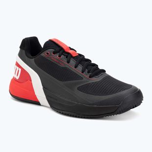 Pánske tenisové topánky Wilson Rush Pro 5 Clay black/infrared/white
