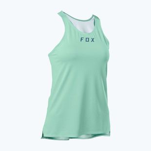 Dámsky cyklistický dres FOX Flexair Tank Top zelený 29348_167