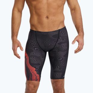 Pánske  plavky jammery Tyr Durafast Elite Firestorm metalic fire