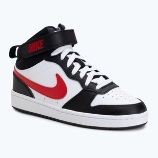 Topánky Nike Court Borough Mid 2 white/white/black/university red