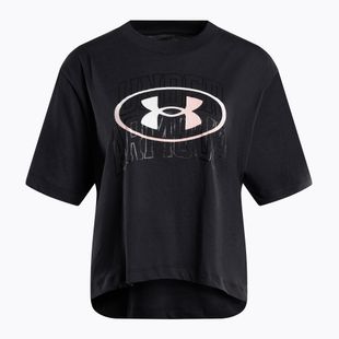 Dámske tréningové tričko Under Armour Live Novelty black 1369881-001