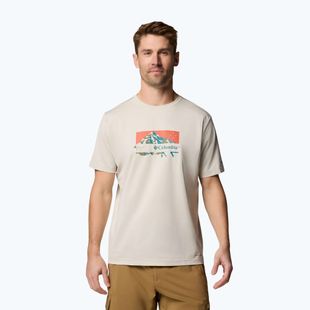 Pánske tričko Columbia Ice Lake II SS Tee dark stone/peak direction