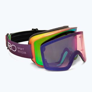 Lyžiarske okuliare Giro Method multi faded/vivid emerald/vivid infrared