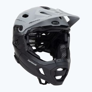 Cyklistická prilba Bell FF Super DH MIPS Spherical matte gray/black